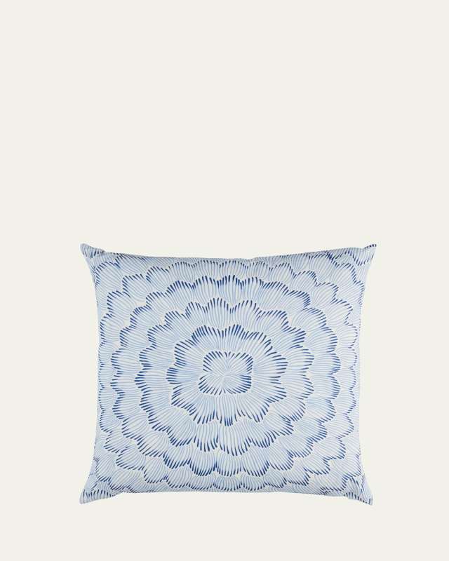 Feather Bloom Decorative Pillow